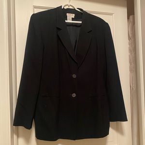 Talbots Vintage Women’s Black Blazer Size 16